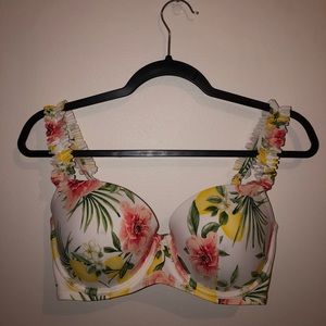 Brand new tropical bikini top